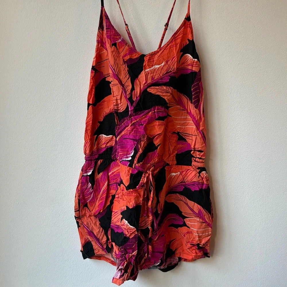 Old Navy Palm Romper